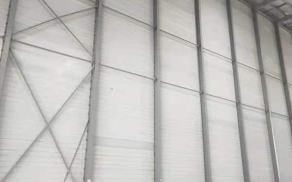 新力超导磁电科技厂房建设使用公司150alc防火墙轻质墙板